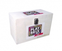 PlayBrix 200 Stück in einer Holzkiste