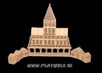 PlayBrix 200 Stück in einer Holzkiste