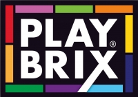 PlayBrix 500 stück in einer Holzkiste