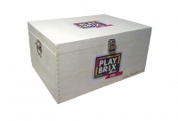 PlayBrix Mega ProPack 2000 stück  Holzkiste