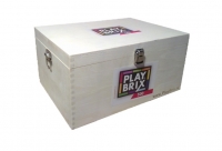PlayBrix ProPack 1500 stück Holzkiste