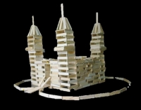 PlayBrix ProPack 1500 stück Holzkiste