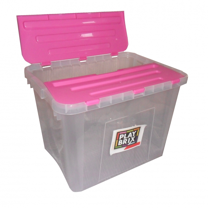 Kunststoff Aufbewahrungsbox 24ltr roza